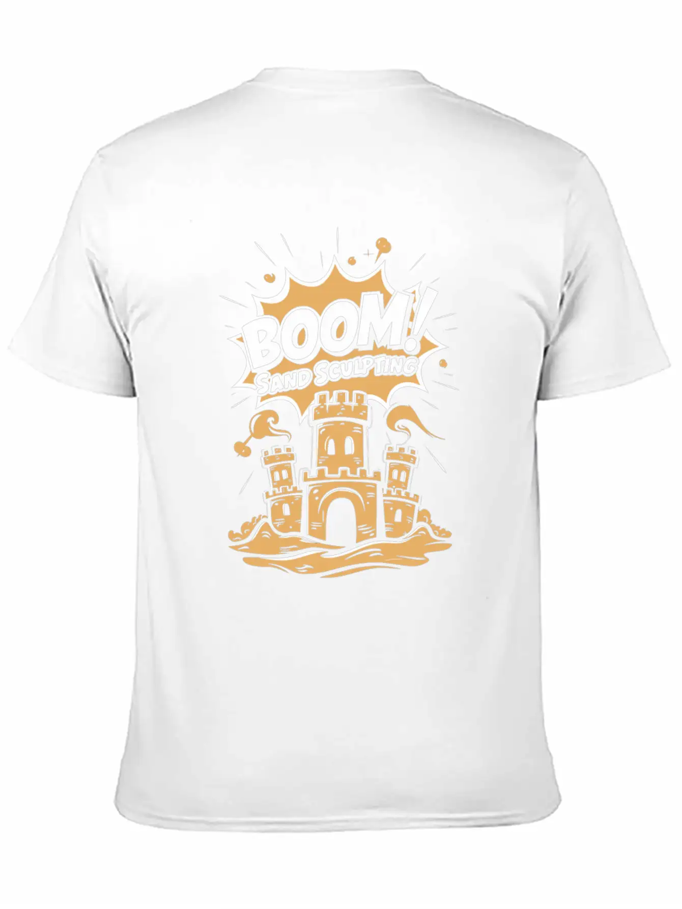 Masterpieces Of Sand Sculpting Art At Beach Classic Cotton Tee – Unisex Comfort For Any Season