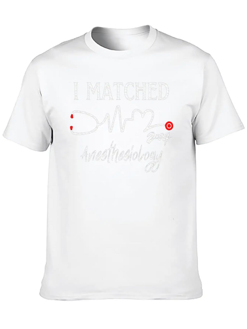 Match Day 2024 Anesthesiology Stylish Everyday T-Shirt – Unisex Basic Cotton Tee