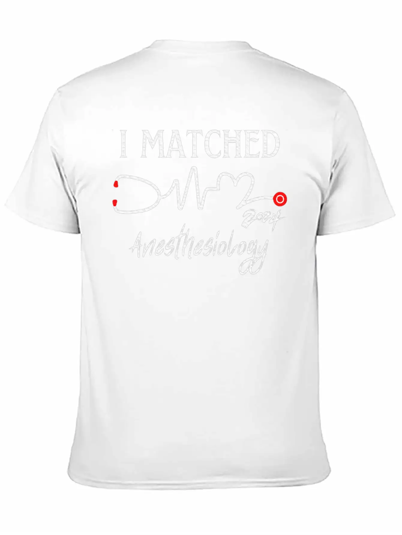 Match Day 2024 Anesthesiology Stylish Everyday T-Shirt – Unisex Basic Cotton Tee