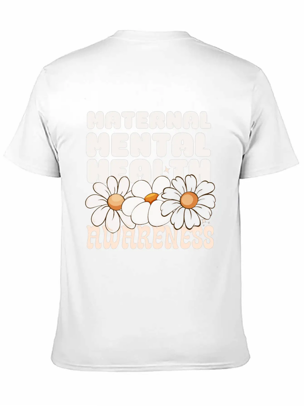 Maternal Mental Health Awareness Unisex Casual T-Shirt – Clean Design For Daily Comfort