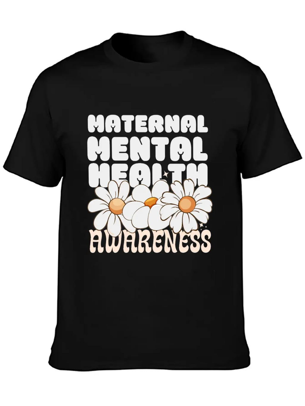 Maternal Mental Health Awareness Unisex Casual T-Shirt – Clean Design For Daily Comfort