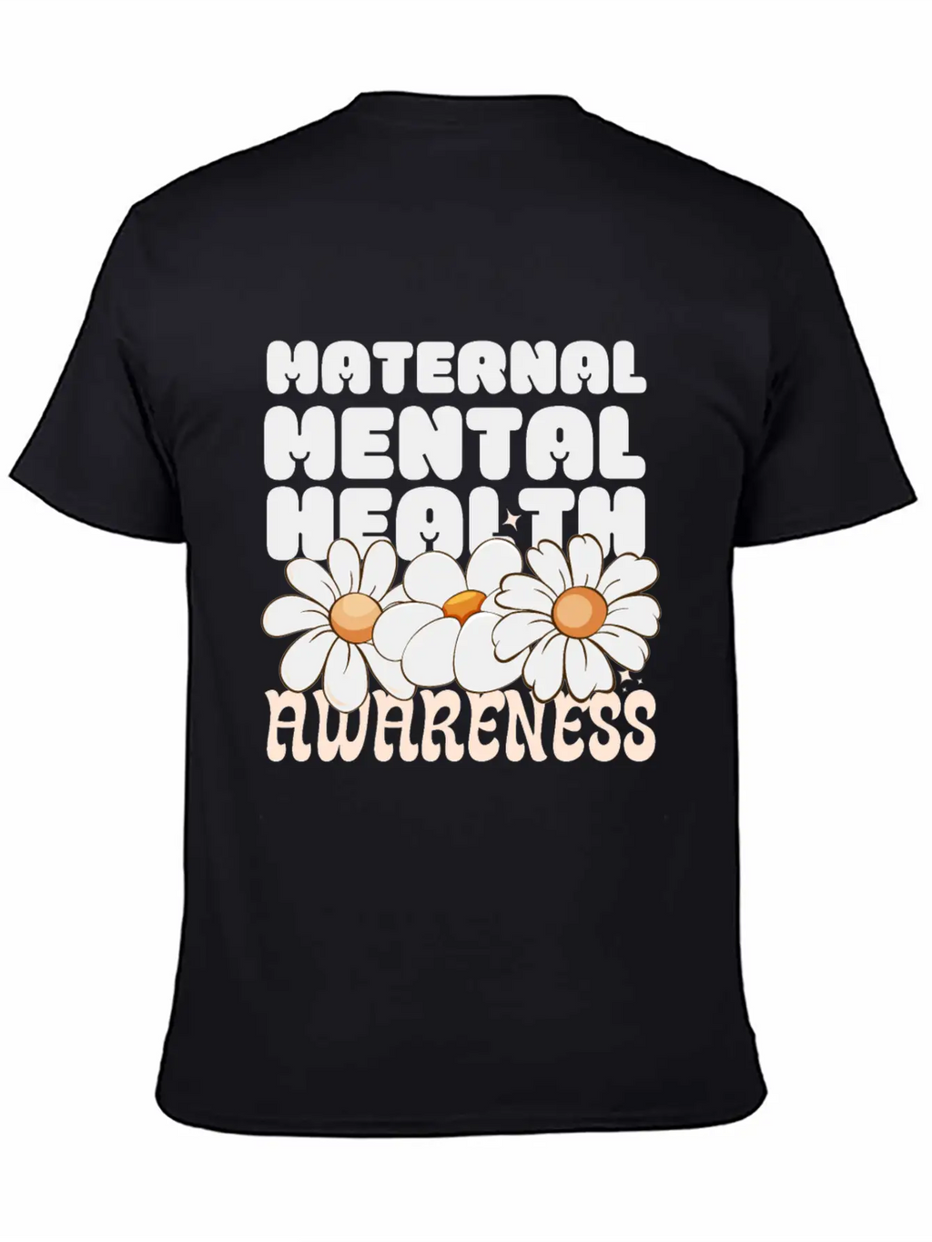 Maternal Mental Health Awareness Unisex Casual T-Shirt – Clean Design For Daily Comfort