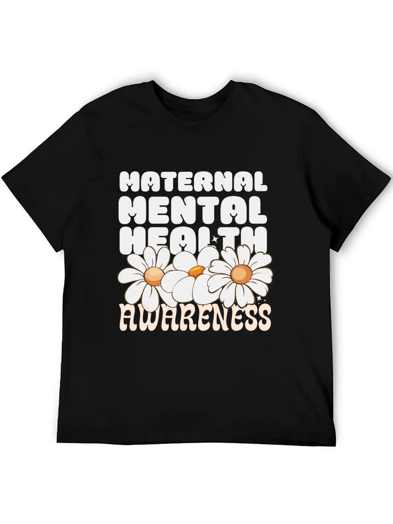 Maternal Mental Health Awareness Unisex Casual T-Shirt – Clean Design For Daily Comfort