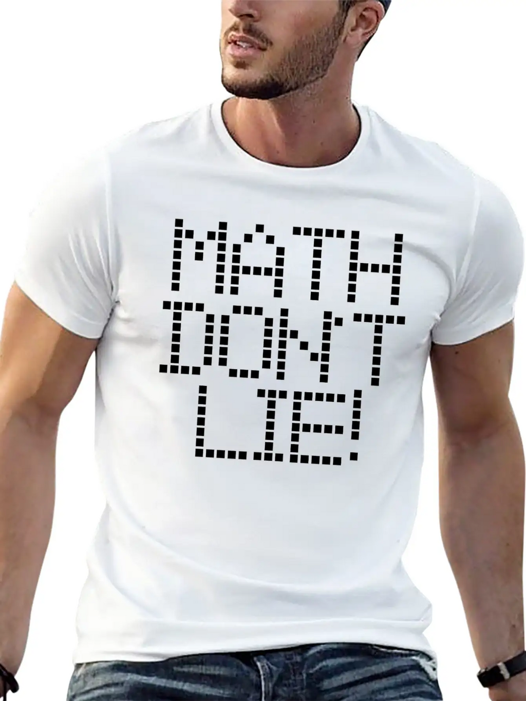 Math Dont Lie Breathable Soft Cotton T-Shirt – Timeless Casual Look