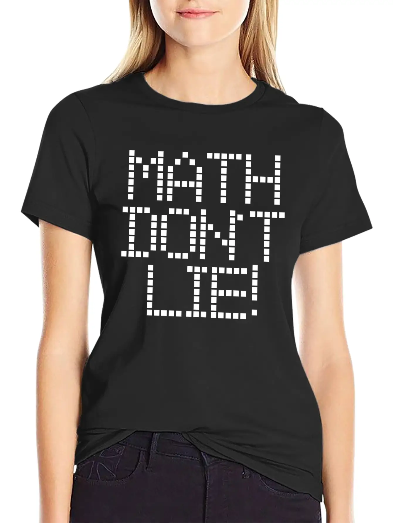 Math Dont Lie Breathable Soft Cotton T-Shirt – Timeless Casual Look
