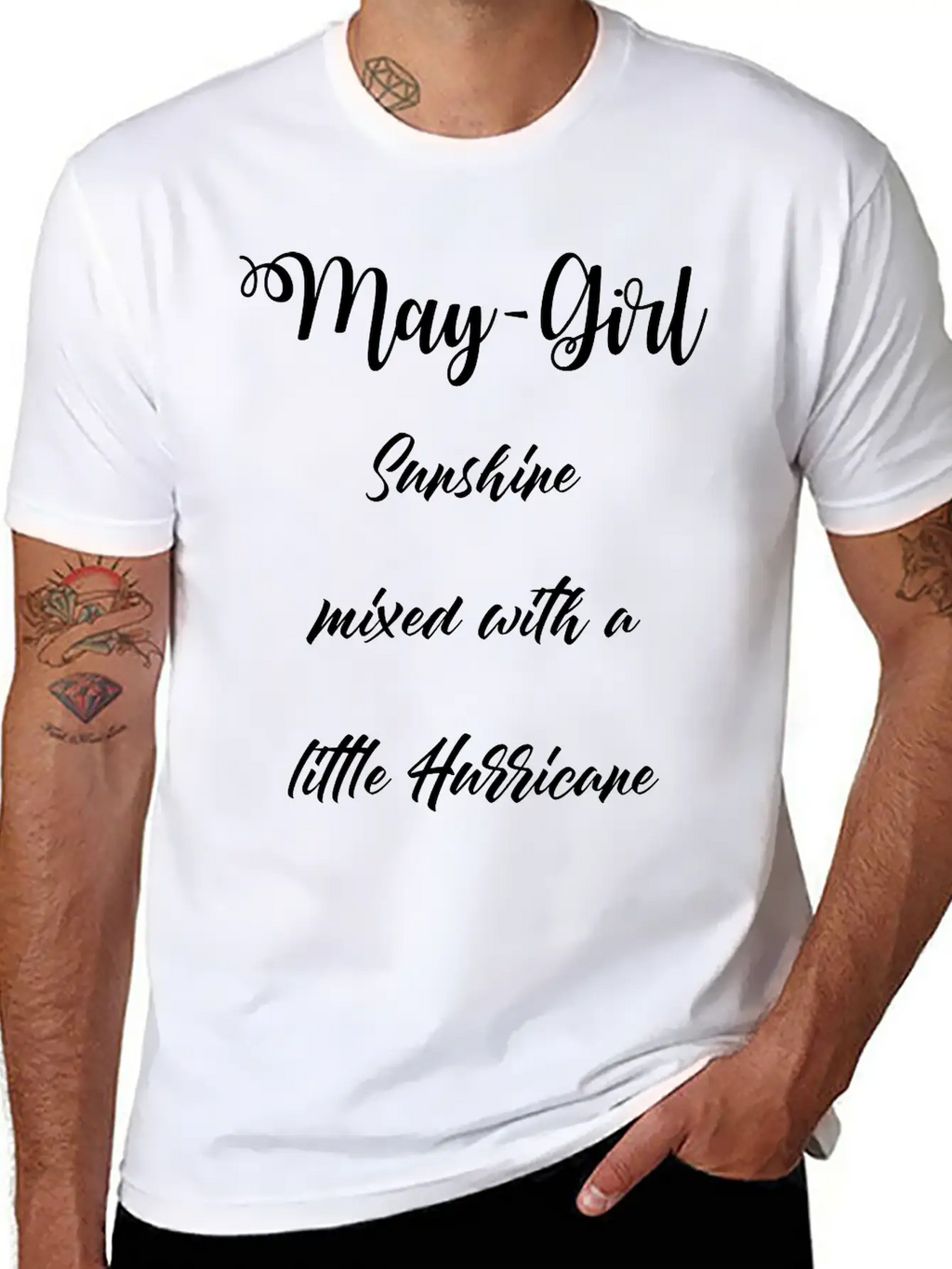 May-Girl Unisex Casual T-Shirt – Clean Design For Daily Comfort