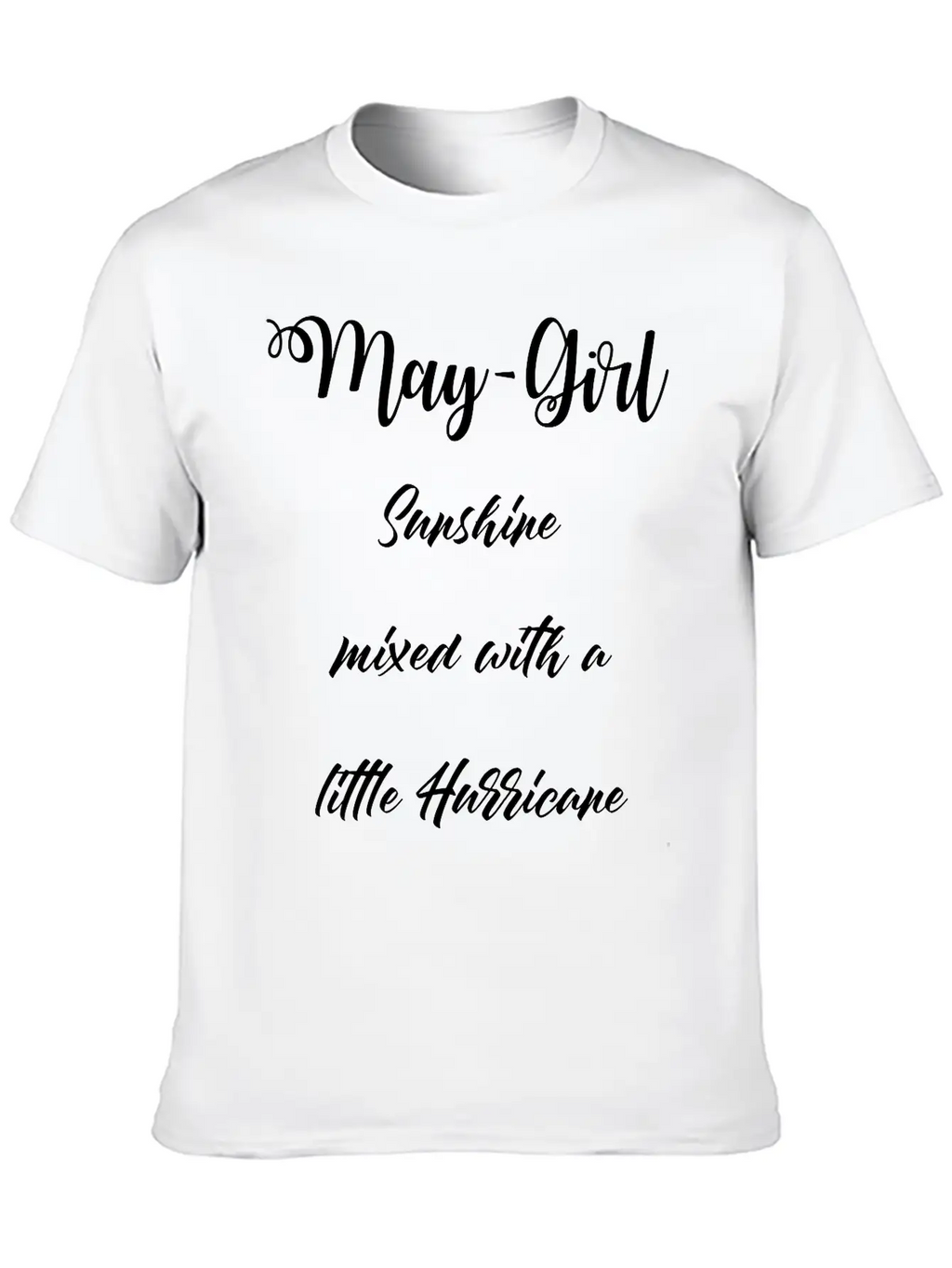 May-Girl Unisex Casual T-Shirt – Clean Design For Daily Comfort