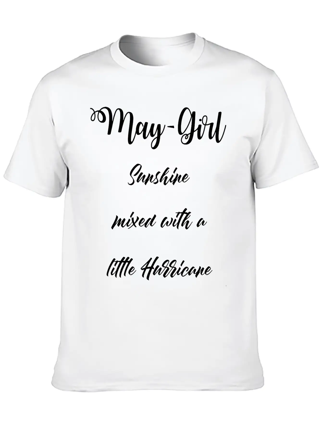 May-Girl Unisex Casual T-Shirt – Clean Design For Daily Comfort