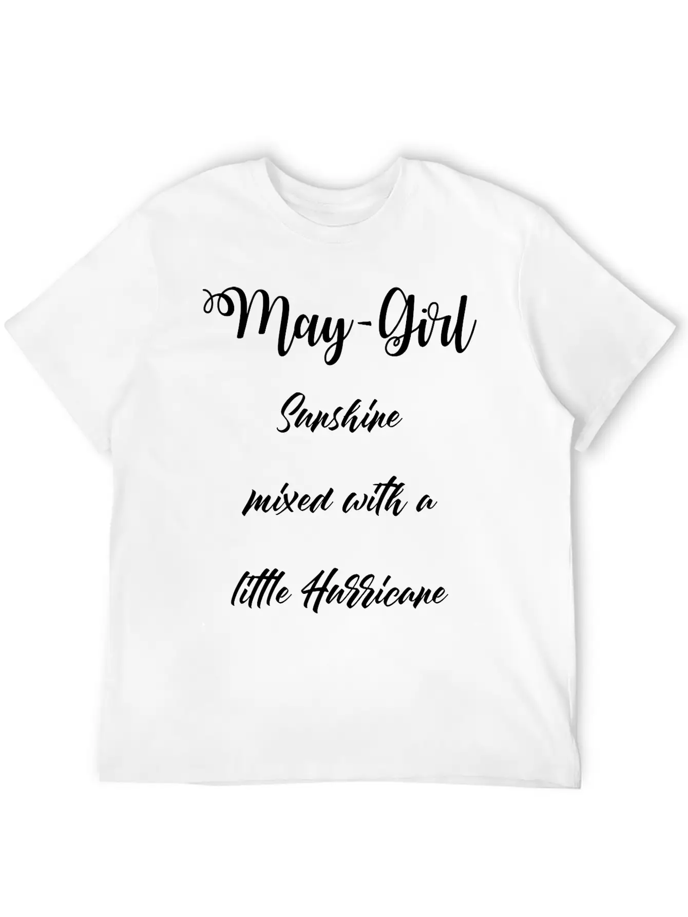 May-Girl Unisex Casual T-Shirt – Clean Design For Daily Comfort
