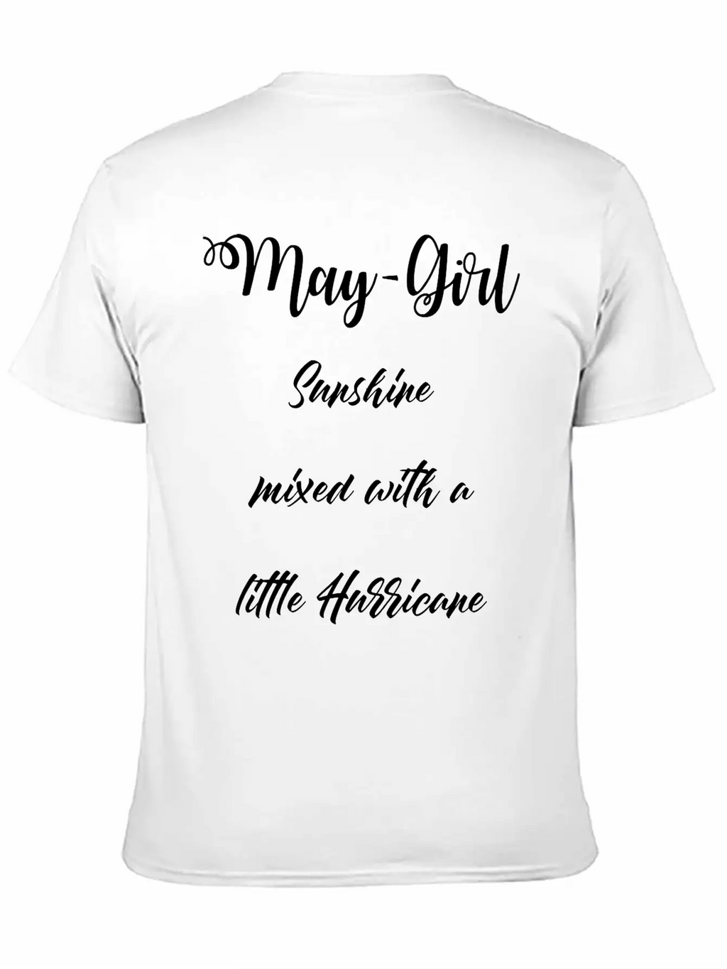May-Girl Unisex Casual T-Shirt – Clean Design For Daily Comfort
