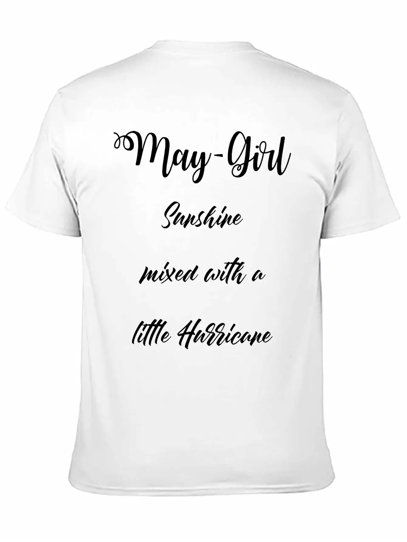 May-Girl Unisex Casual T-Shirt – Clean Design For Daily Comfort