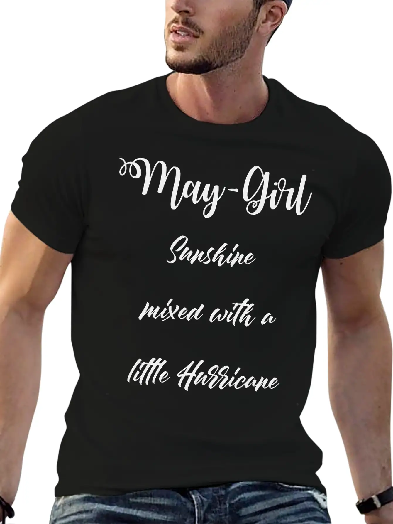May-Girl Unisex Casual T-Shirt – Clean Design For Daily Comfort