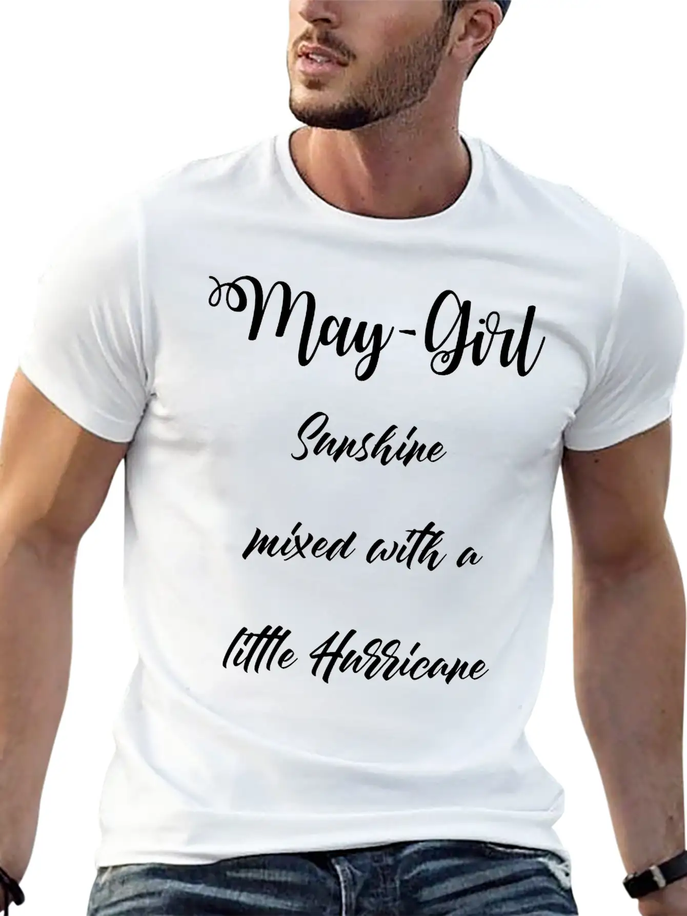 May-Girl Unisex Casual T-Shirt – Clean Design For Daily Comfort