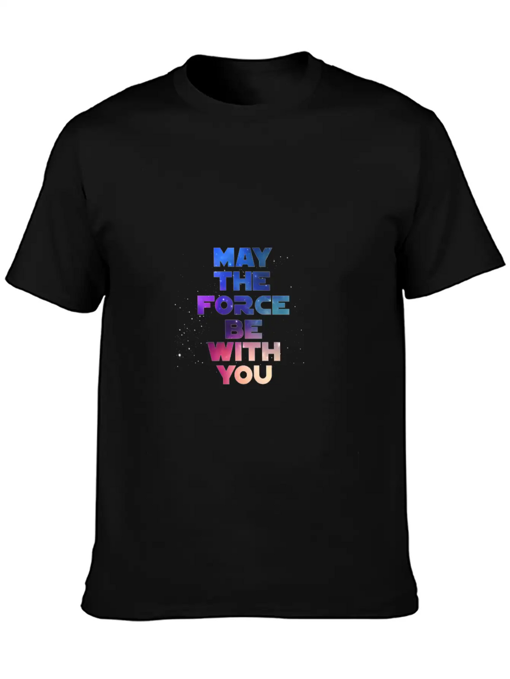 May The Force Be With You Timeless Short Sleeve Tee – Comfy And Minimalist Design