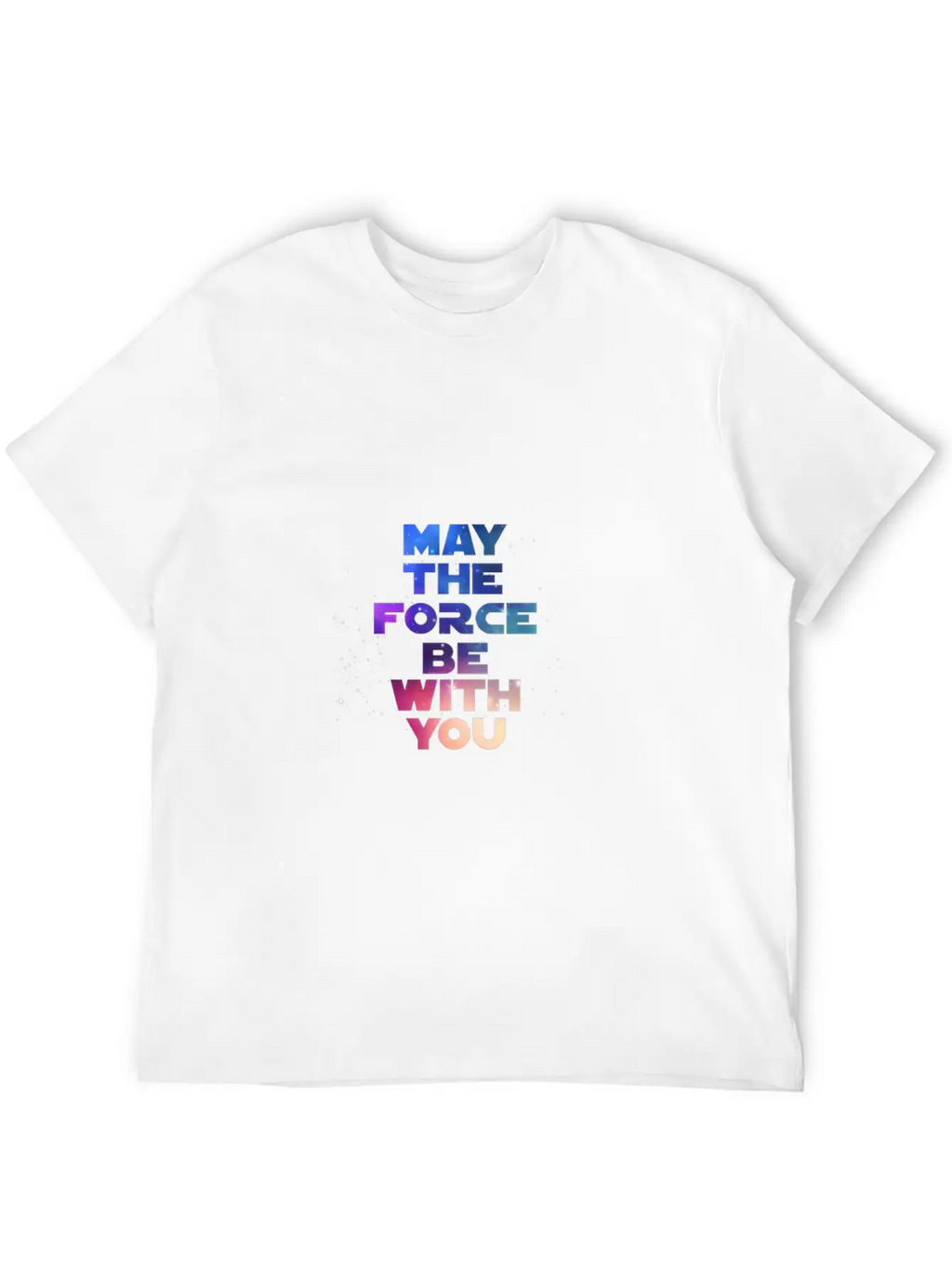 May The Force Be With You Timeless Short Sleeve Tee – Comfy And Minimalist Design