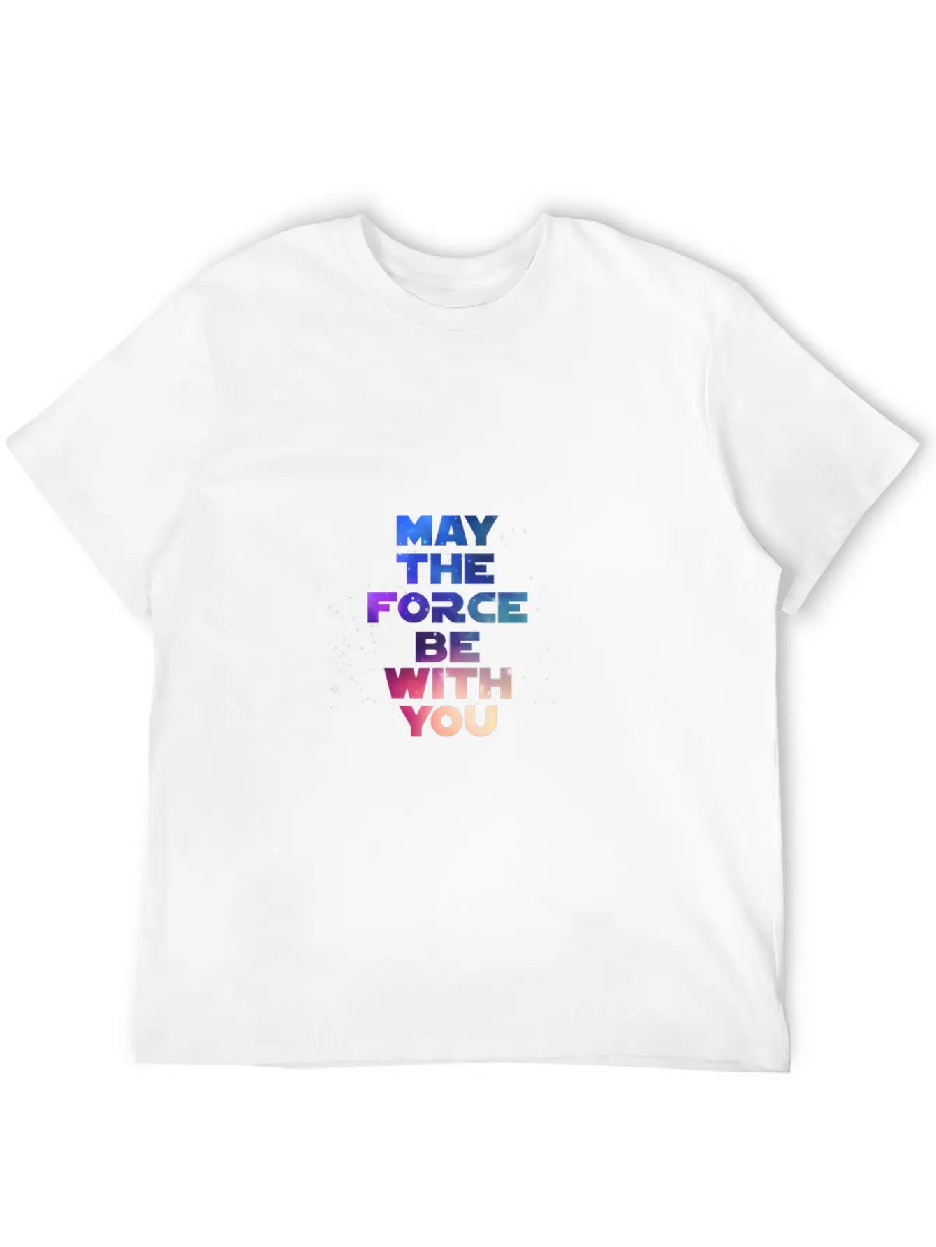 May The Force Be With You Timeless Short Sleeve Tee – Comfy And Minimalist Design