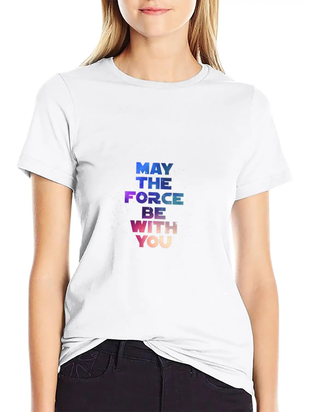 May The Force Be With You Timeless Short Sleeve Tee – Comfy And Minimalist Design
