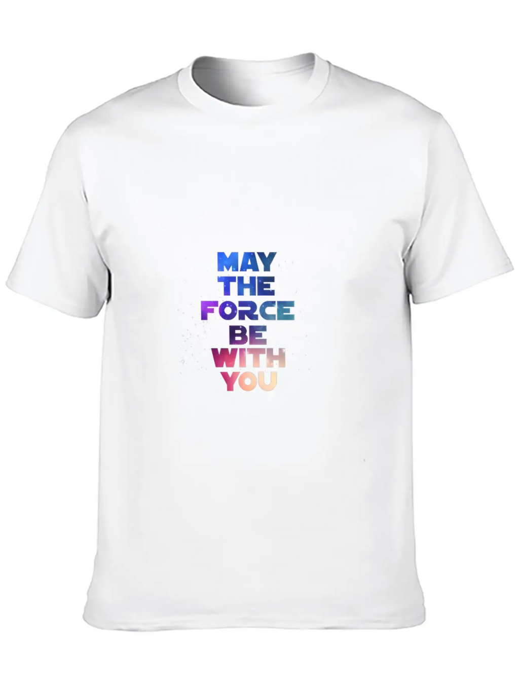 May The Force Be With You Timeless Short Sleeve Tee – Comfy And Minimalist Design