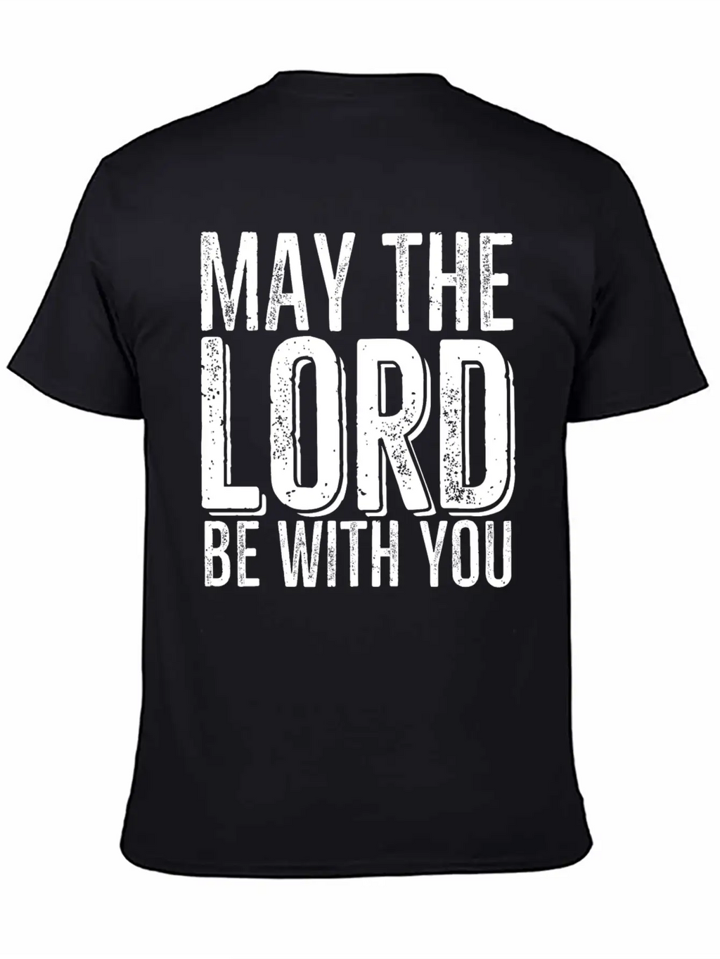 May The Lord Be With You Timeless Short Sleeve Tee – Comfy And Minimalist Design