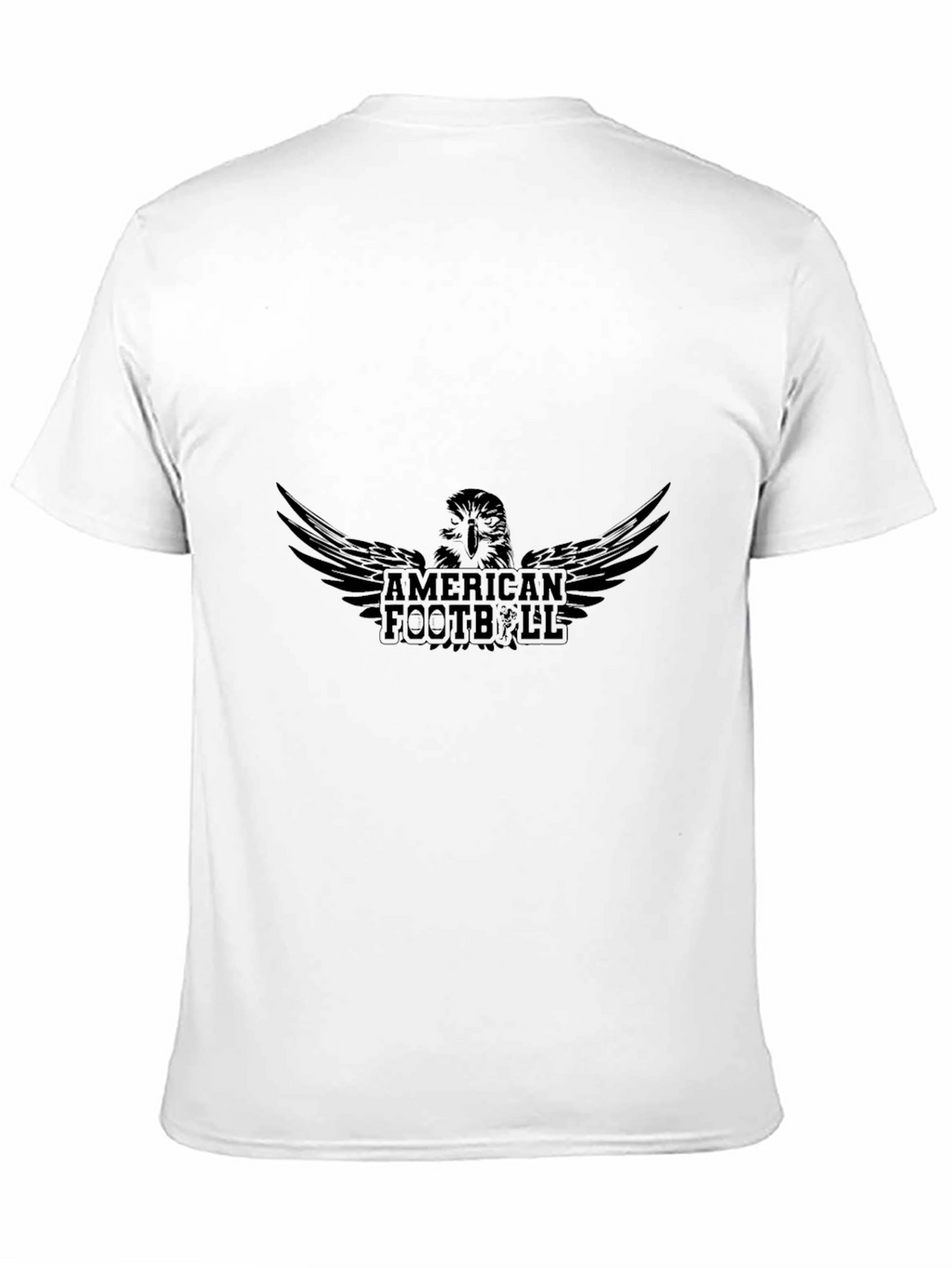 American Football Eagle Graphic T-Shirt