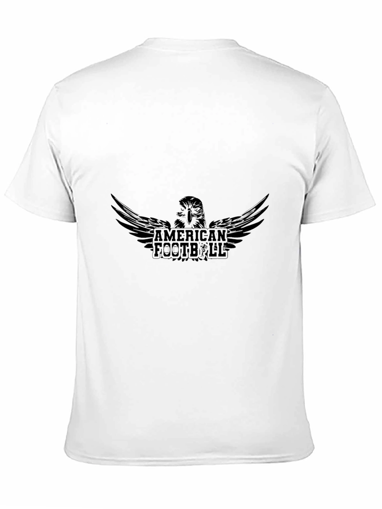 American Football Eagle Graphic T-Shirt