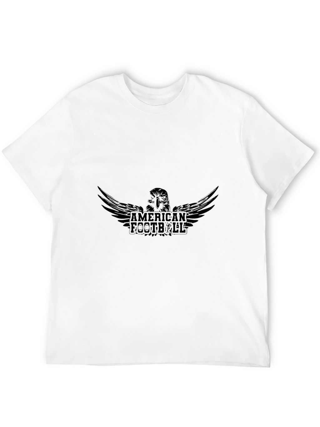 American Football Eagle Graphic T-Shirt