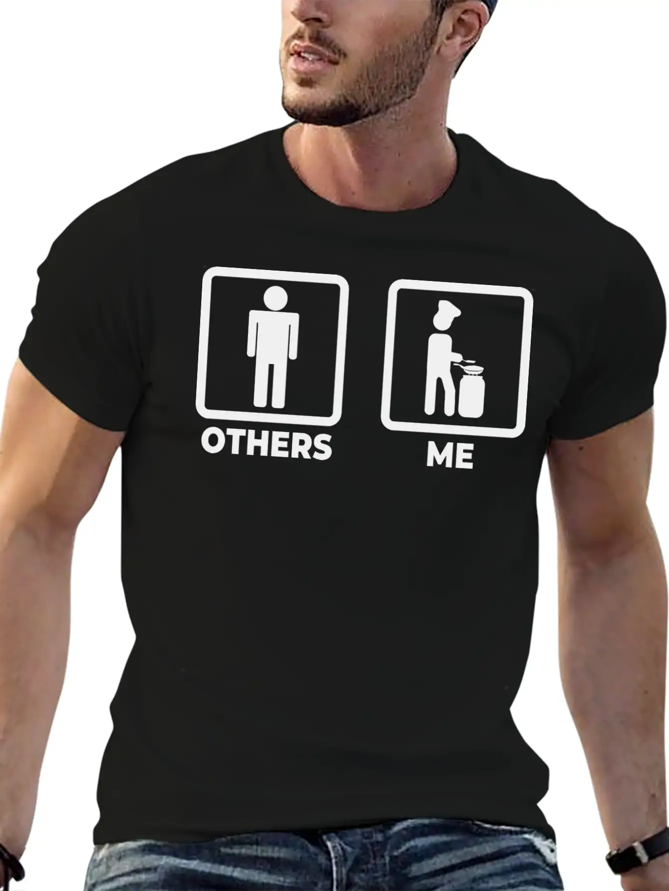 Me As A Cook Relaxed Everyday Tee – Lightweight And Durable Cotton