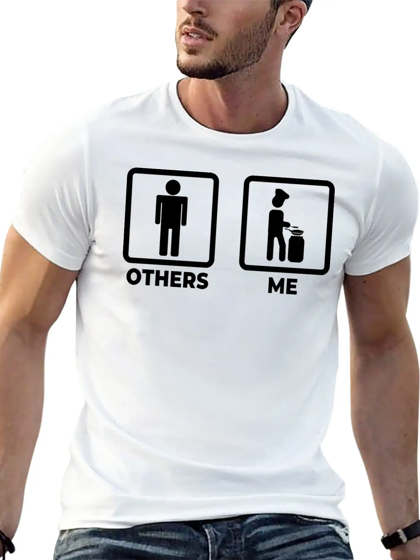 Me As A Cook Relaxed Everyday Tee – Lightweight And Durable Cotton