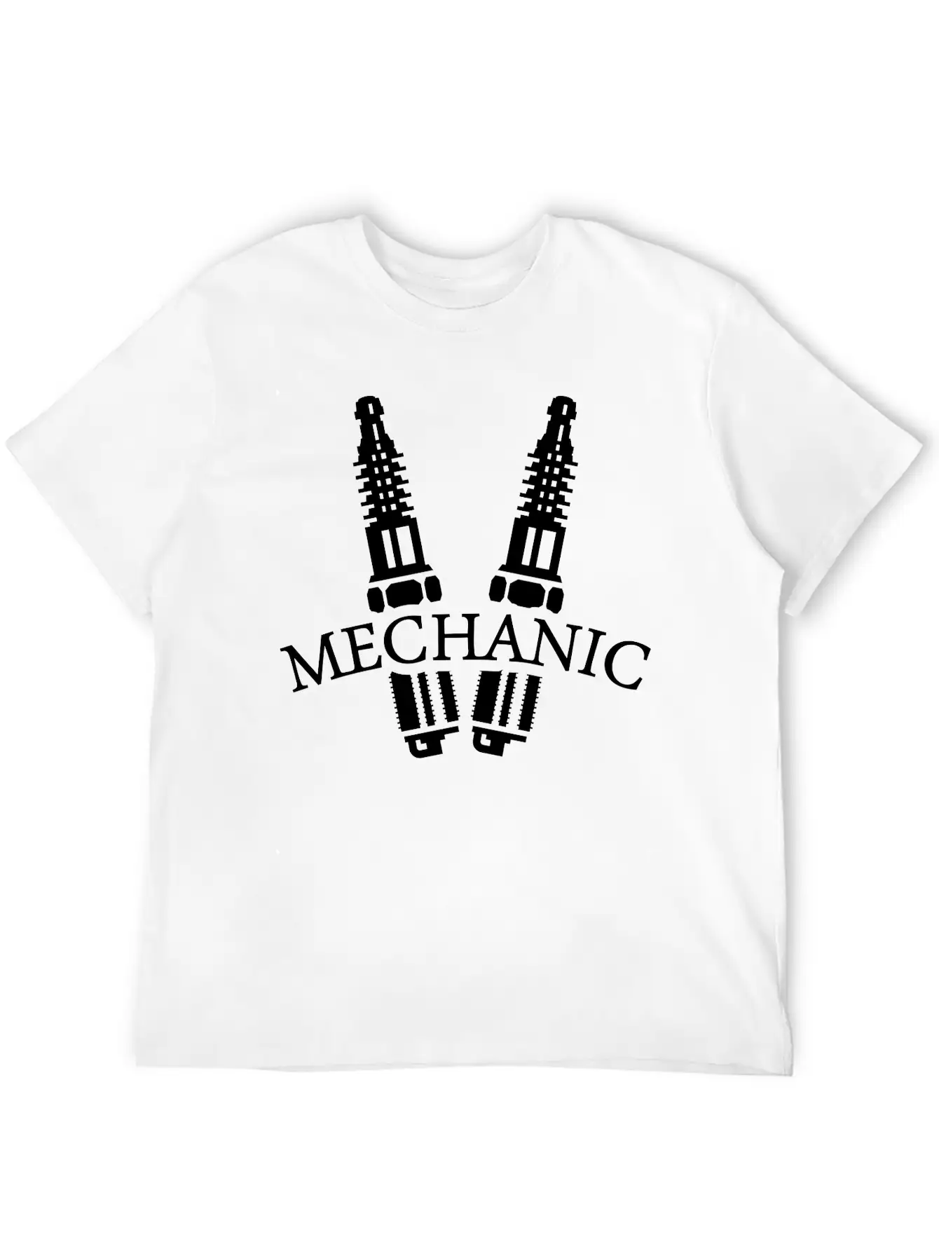 Mechanic (1c) Basic Graphic T-Shirt – Daily Comfort In Soft Cotton