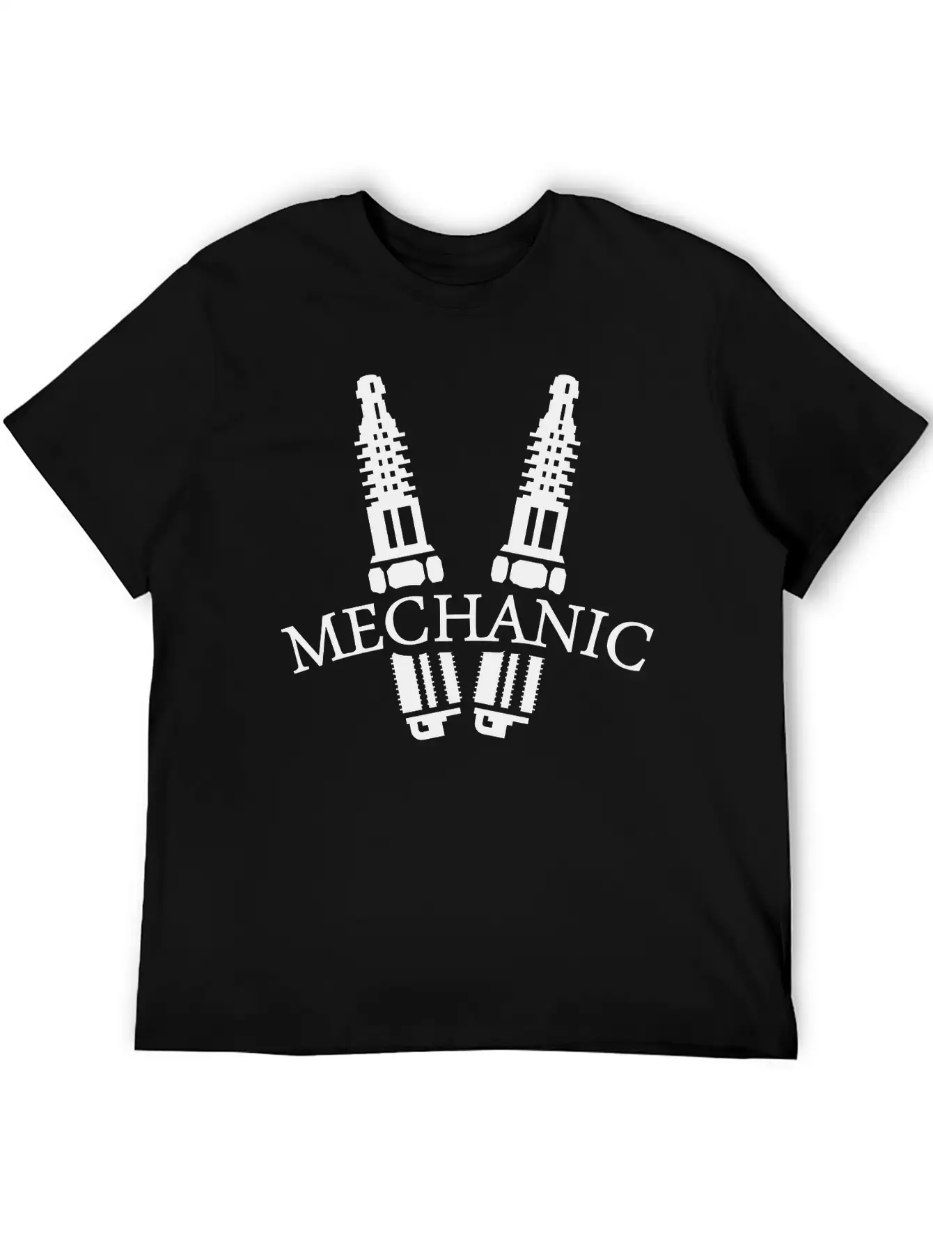 Mechanic (1c) Basic Graphic T-Shirt – Daily Comfort In Soft Cotton