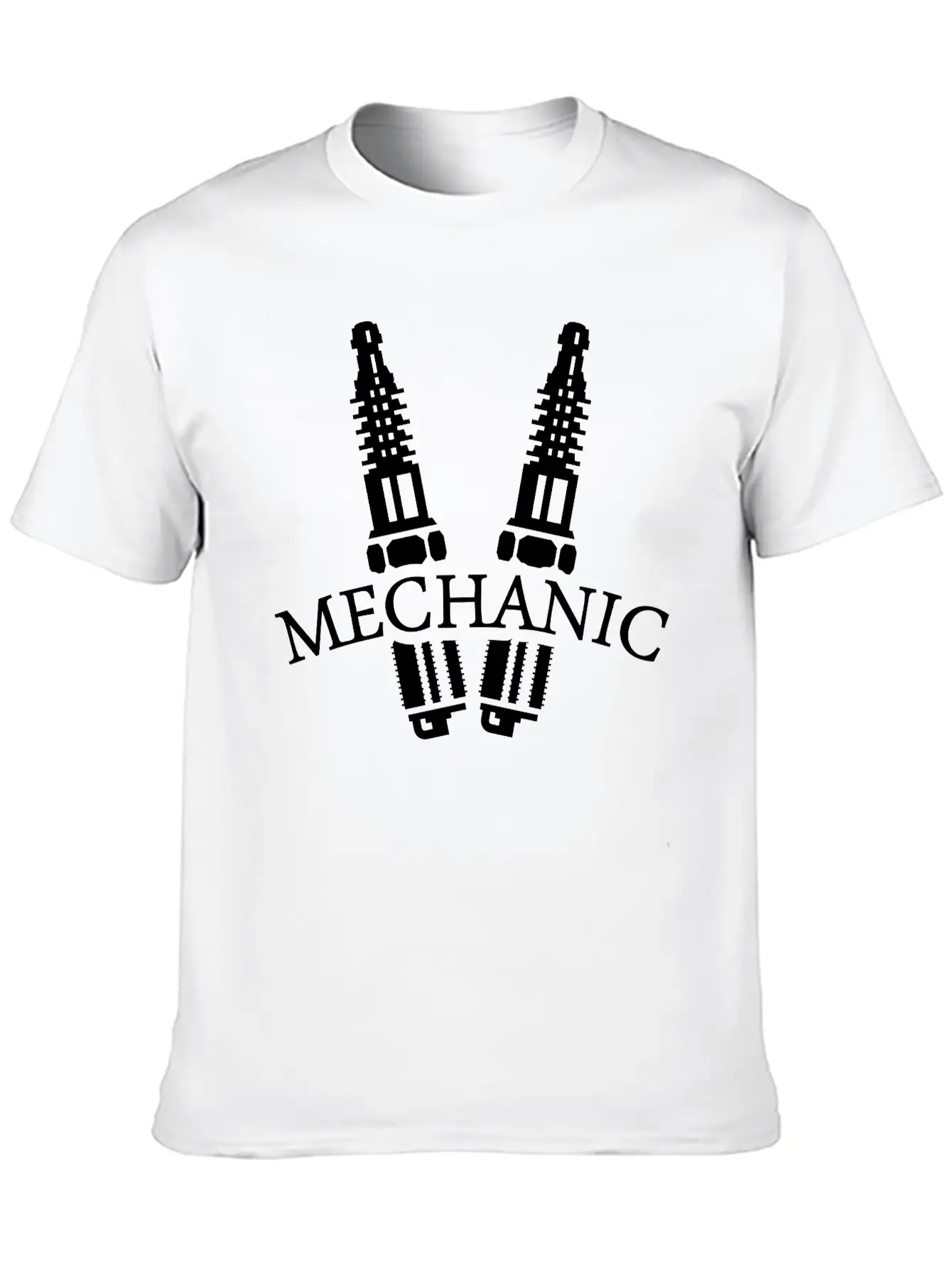Mechanic (1c) Basic Graphic T-Shirt – Daily Comfort In Soft Cotton