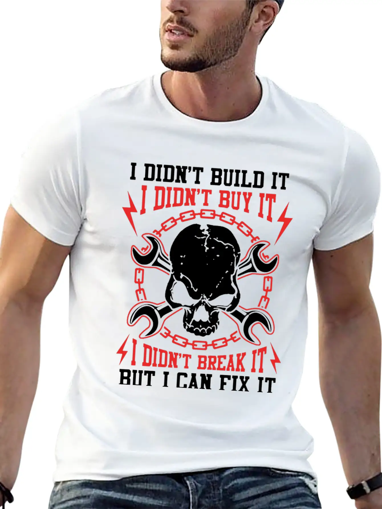 Mechanic T Shirts Stylish Everyday T-Shirt – Unisex Basic Cotton Tee