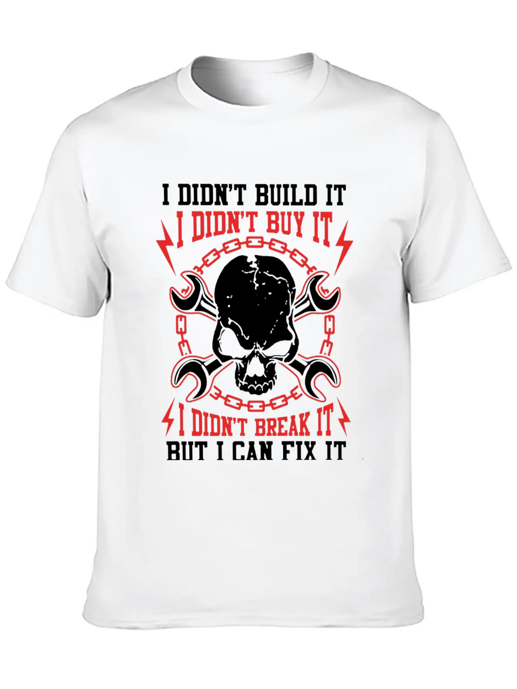 Mechanic T Shirts Stylish Everyday T-Shirt – Unisex Basic Cotton Tee