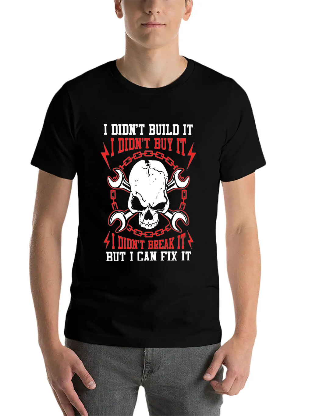 Mechanic T Shirts Stylish Everyday T-Shirt – Unisex Basic Cotton Tee