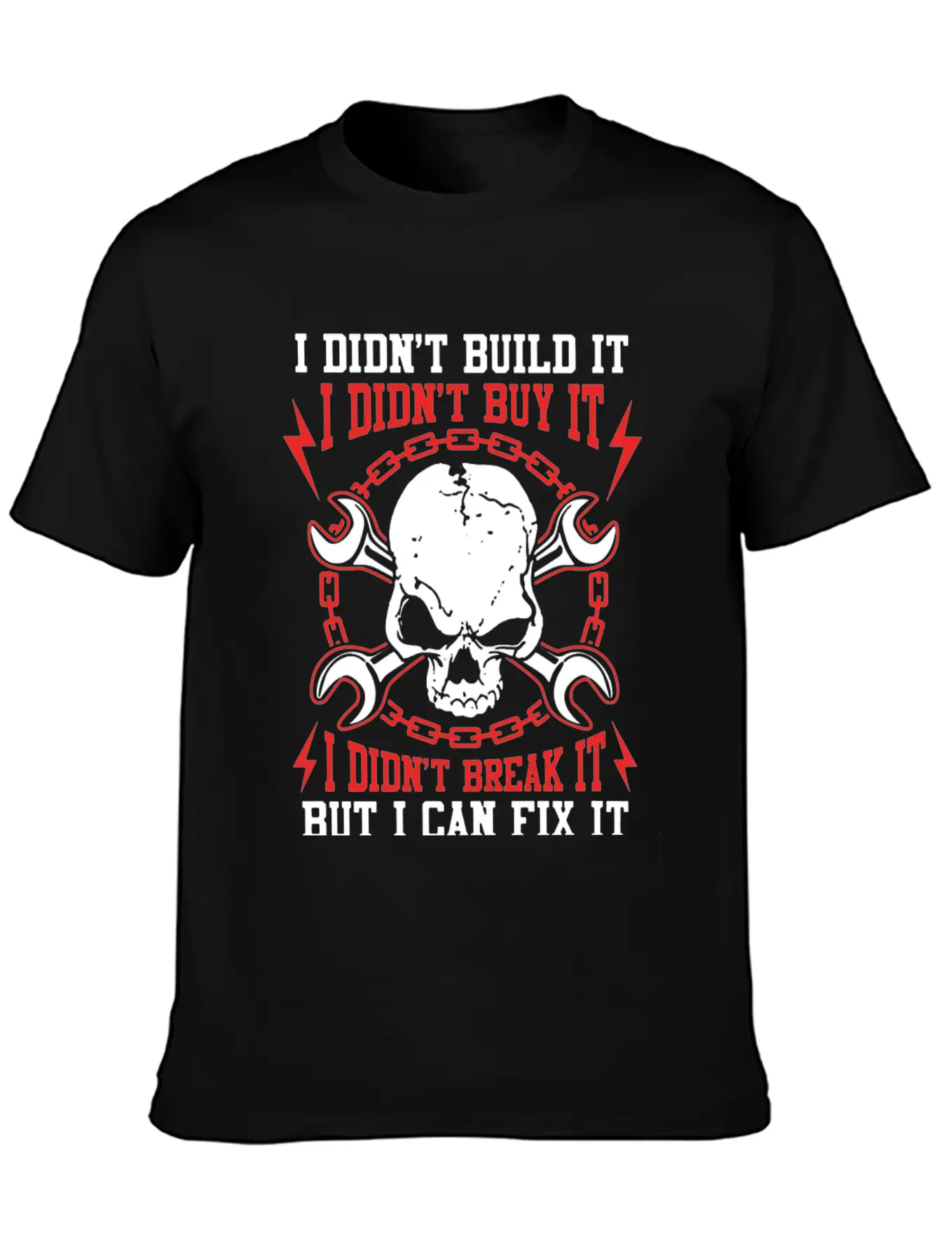 Mechanic T Shirts Stylish Everyday T-Shirt – Unisex Basic Cotton Tee