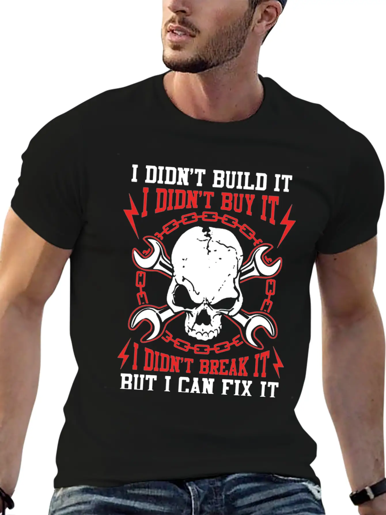 Mechanic T Shirts Stylish Everyday T-Shirt – Unisex Basic Cotton Tee