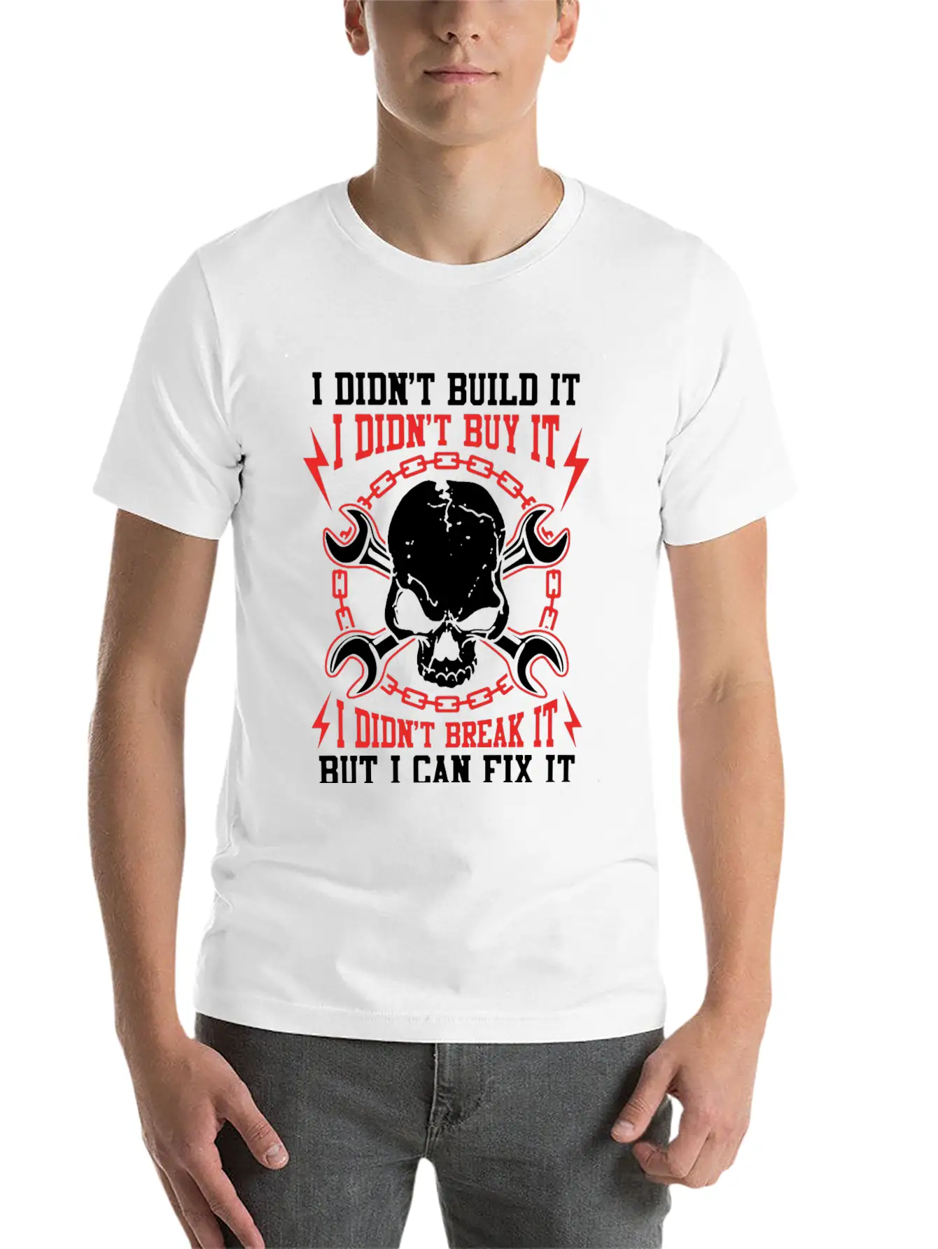 Mechanic T Shirts Stylish Everyday T-Shirt – Unisex Basic Cotton Tee