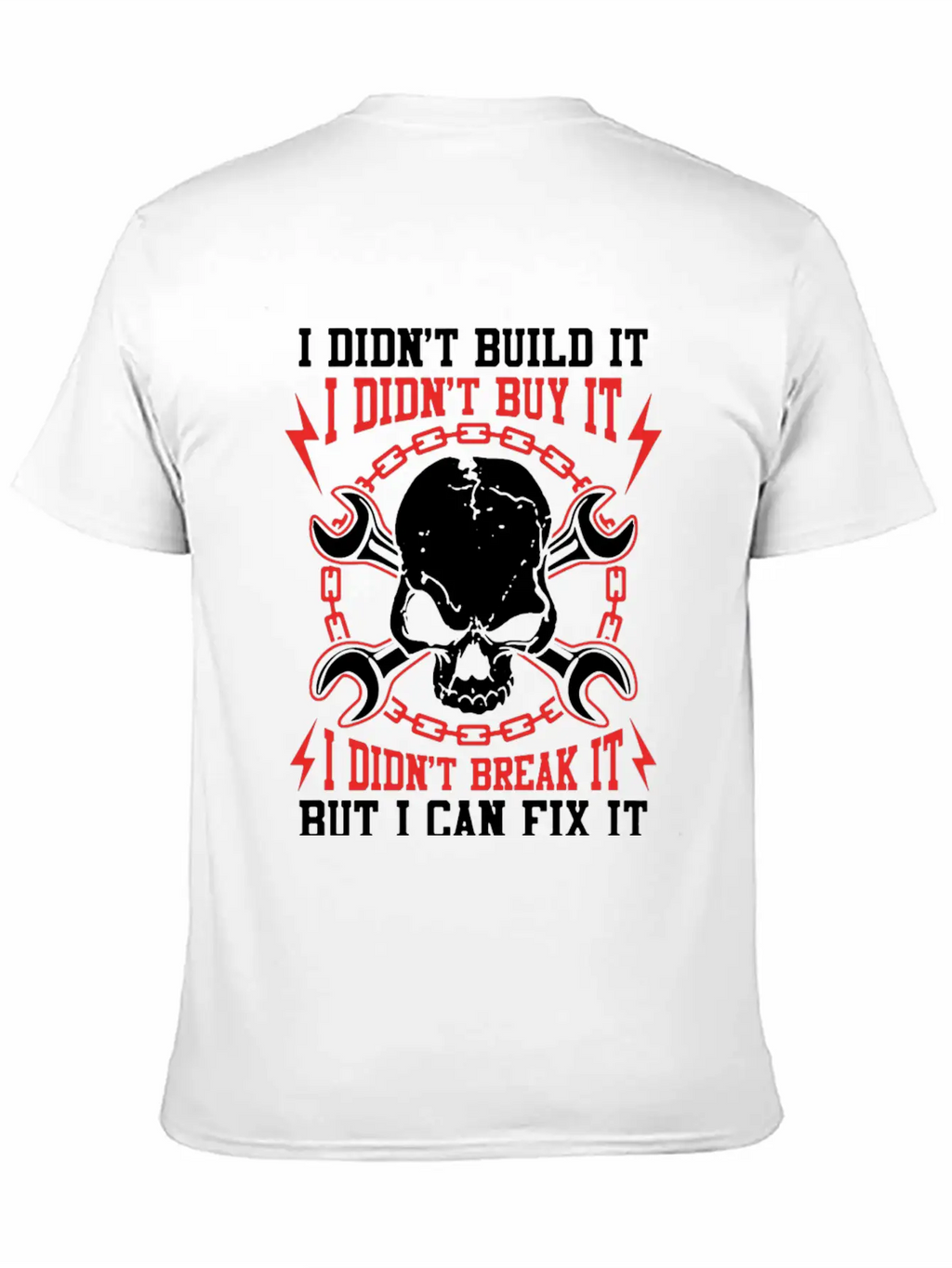 Mechanic T Shirts Stylish Everyday T-Shirt – Unisex Basic Cotton Tee