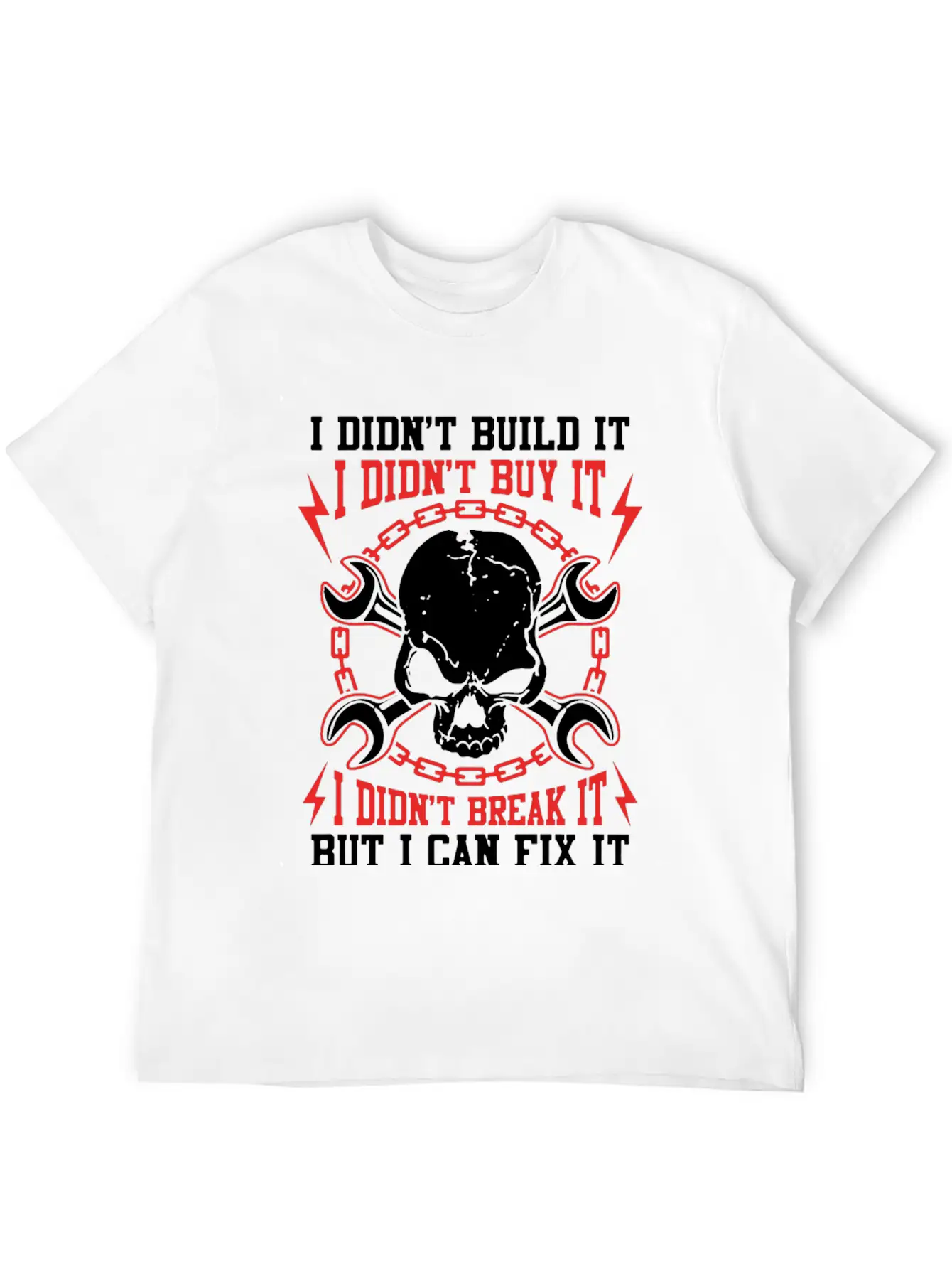 Mechanic T Shirts Stylish Everyday T-Shirt – Unisex Basic Cotton Tee