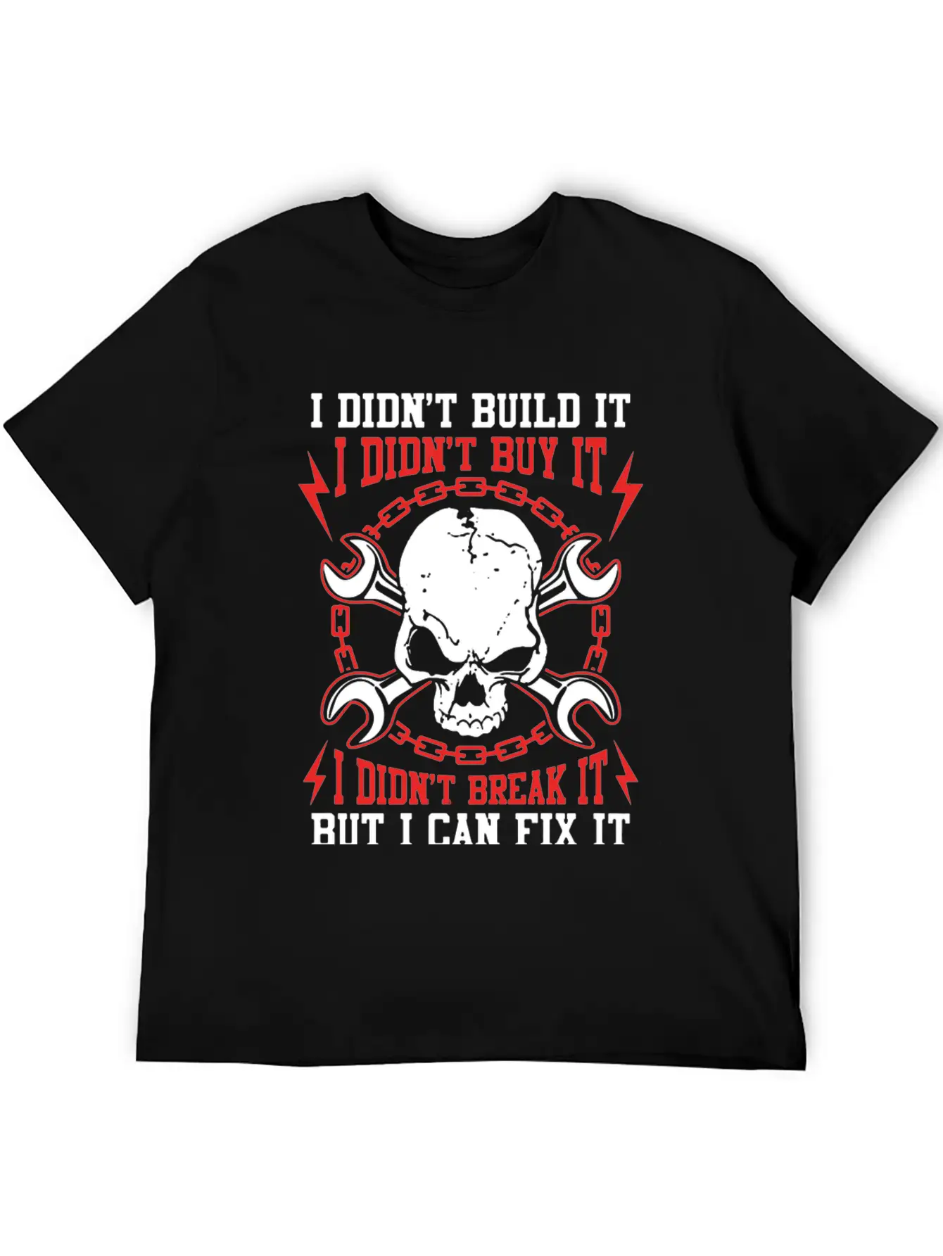 Mechanic T Shirts Stylish Everyday T-Shirt – Unisex Basic Cotton Tee