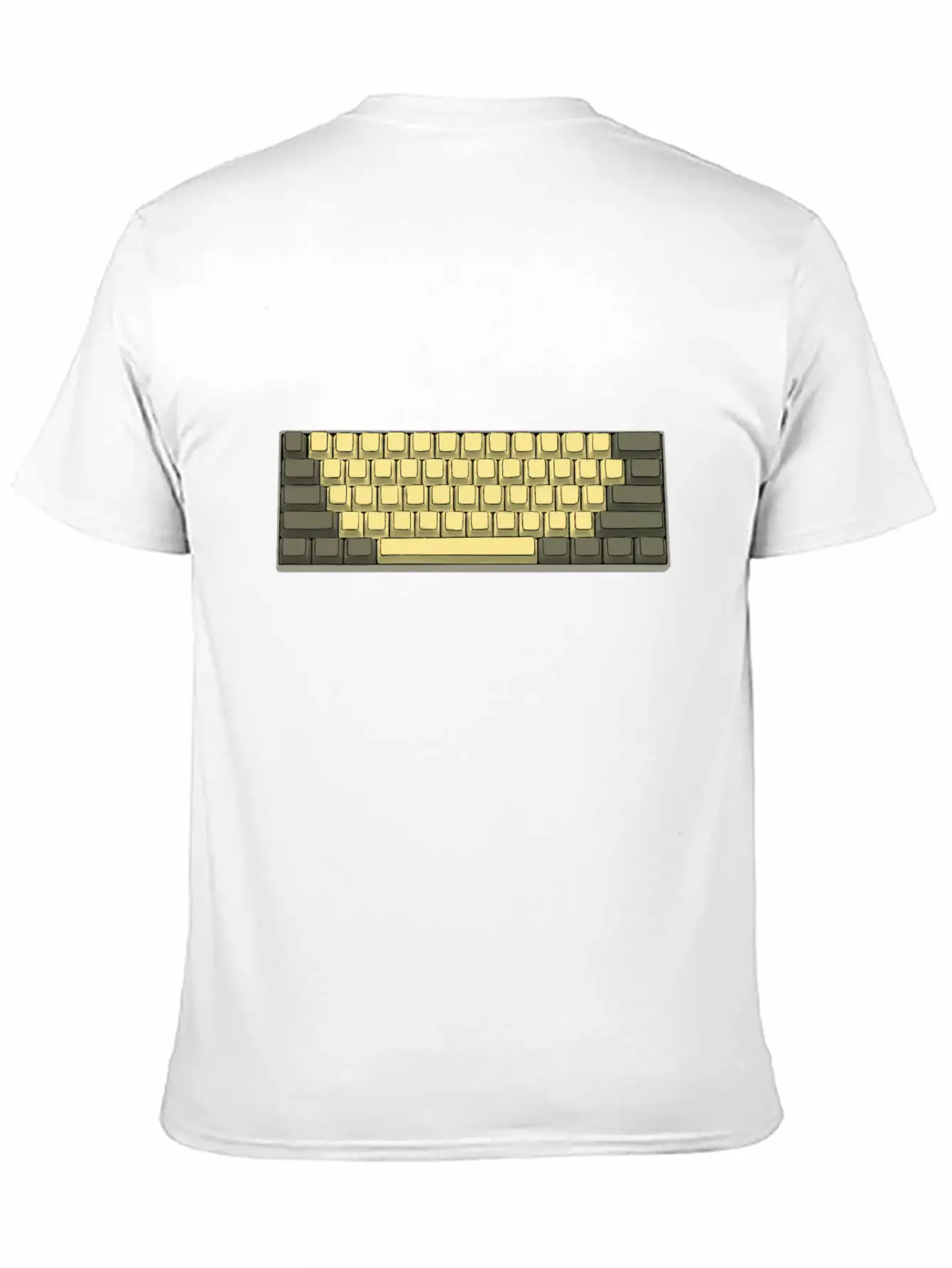 Mechanical Keyboard 60% Retro Breathable Soft Cotton T-Shirt – Timeless Casual Look