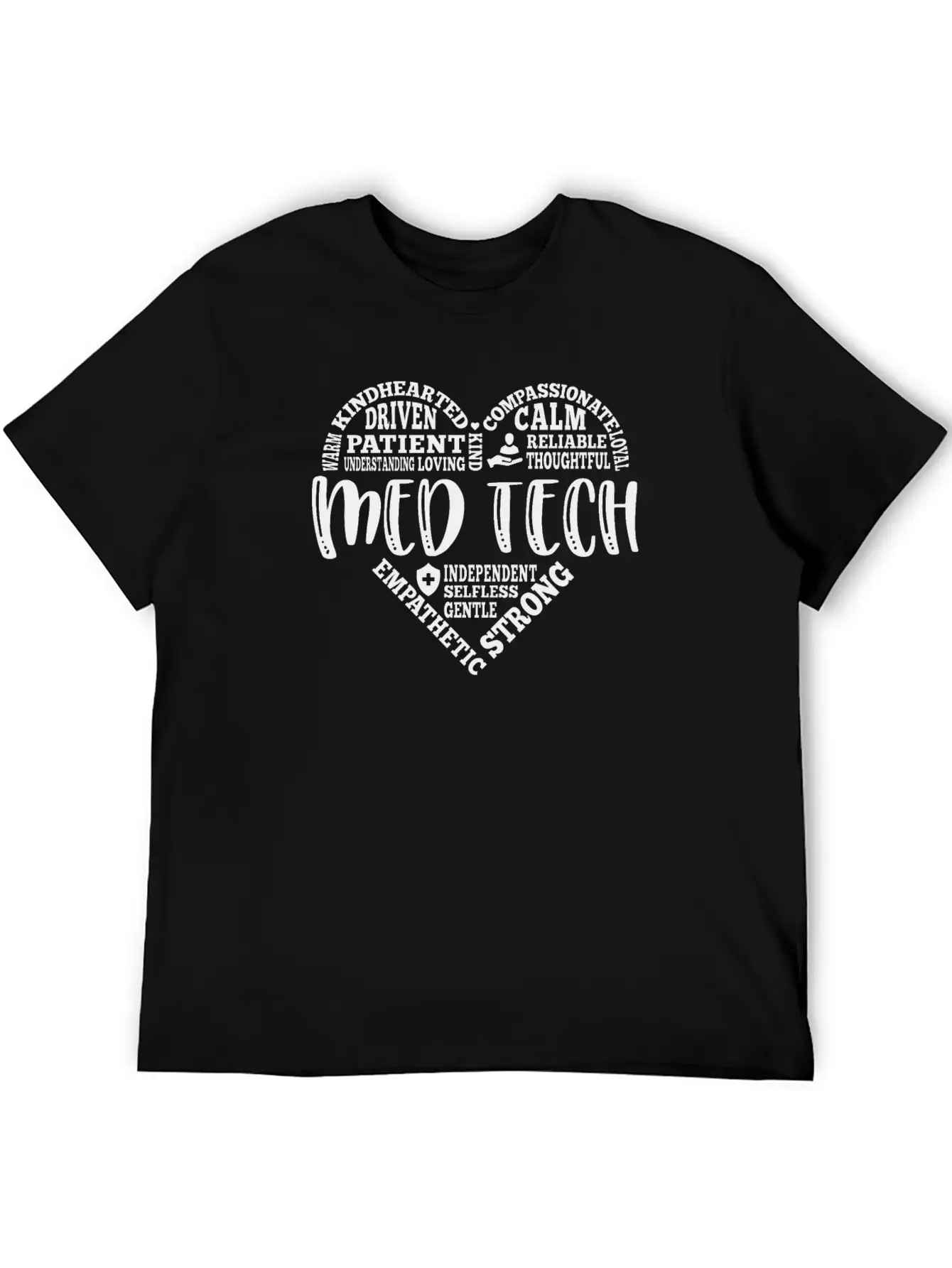 Med Tech, Medical Technician Essential Cotton Tee For Daily Outfits – Unisex Style