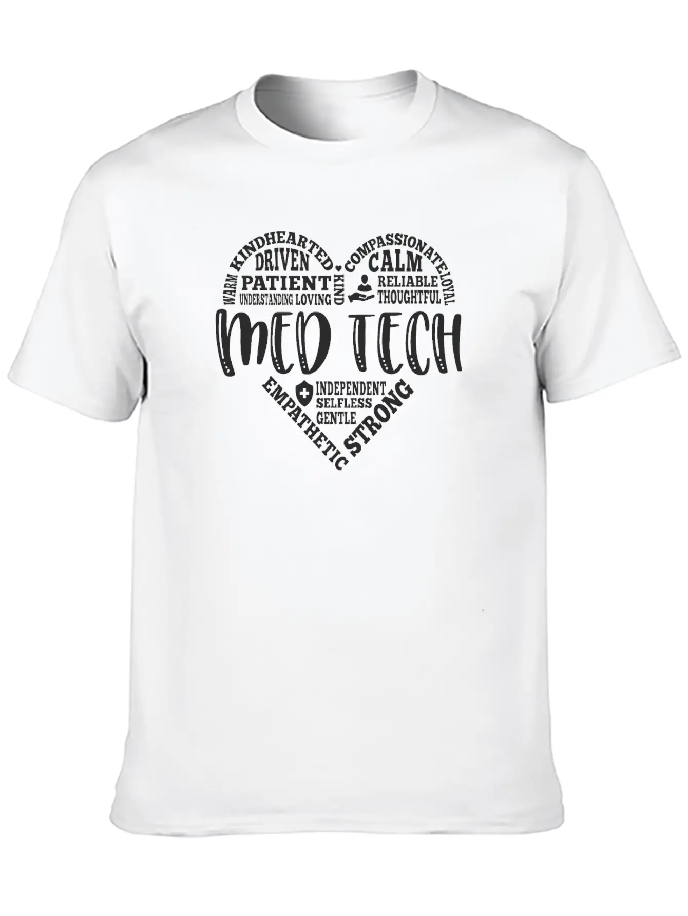 Med Tech, Medical Technician Essential Cotton Tee For Daily Outfits – Unisex Style