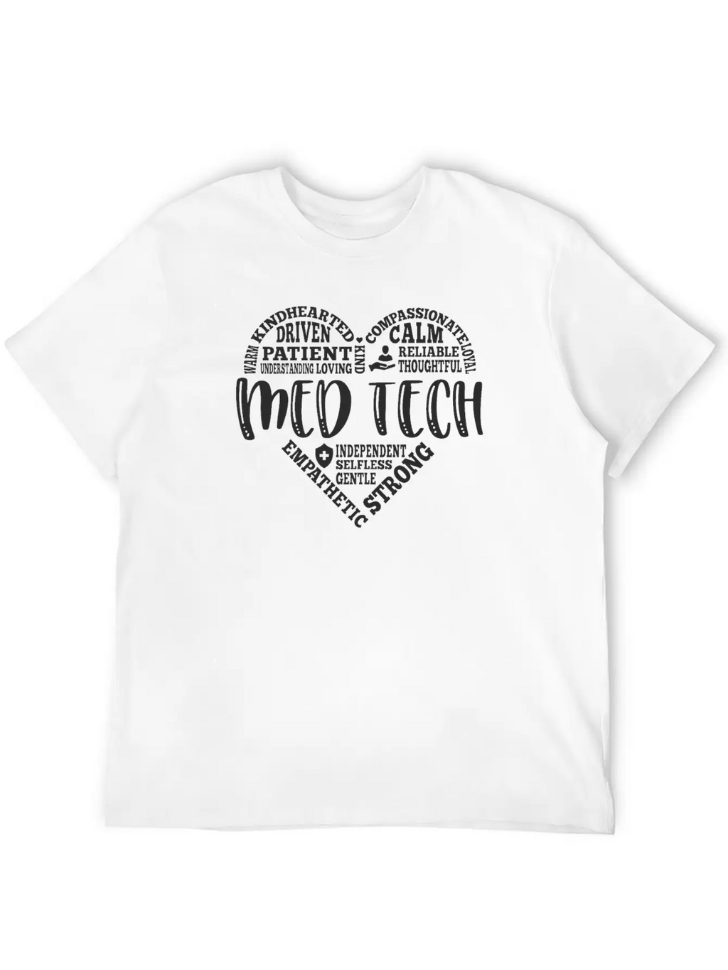 Med Tech, Medical Technician Essential Cotton Tee For Daily Outfits – Unisex Style