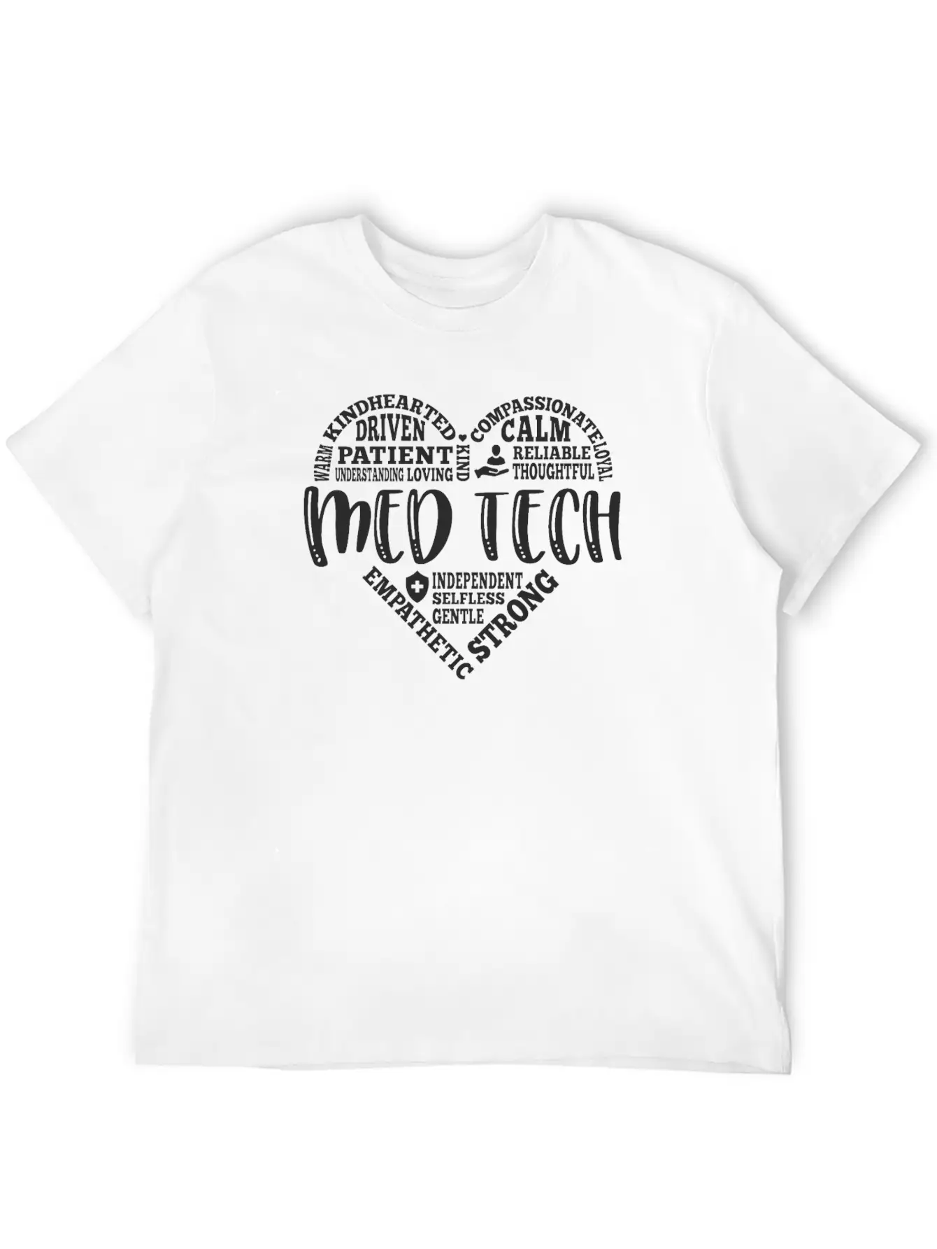 Med Tech, Medical Technician Essential Cotton Tee For Daily Outfits – Unisex Style