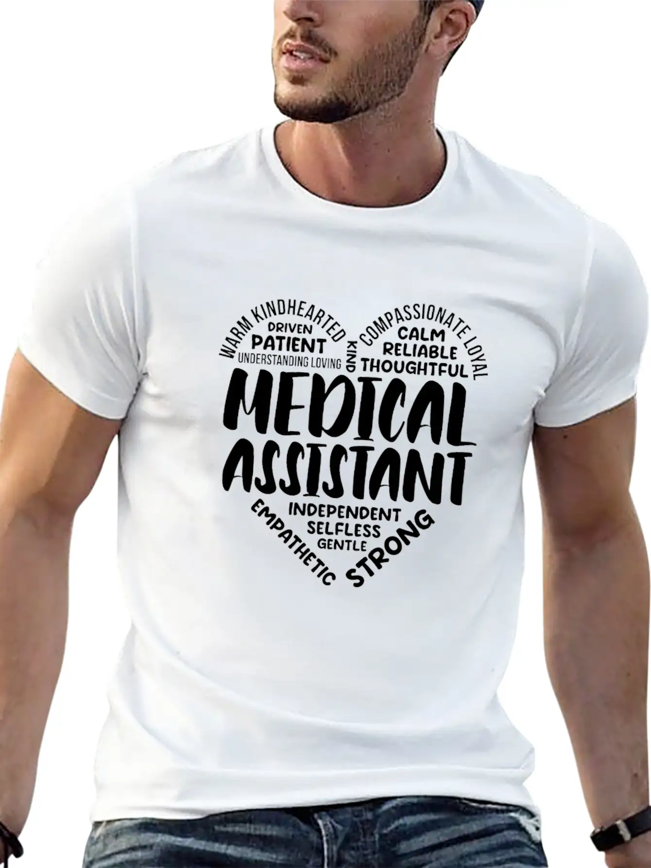 Medical Assistant Relaxed Everyday Tee – Lightweight And Durable Cotton
