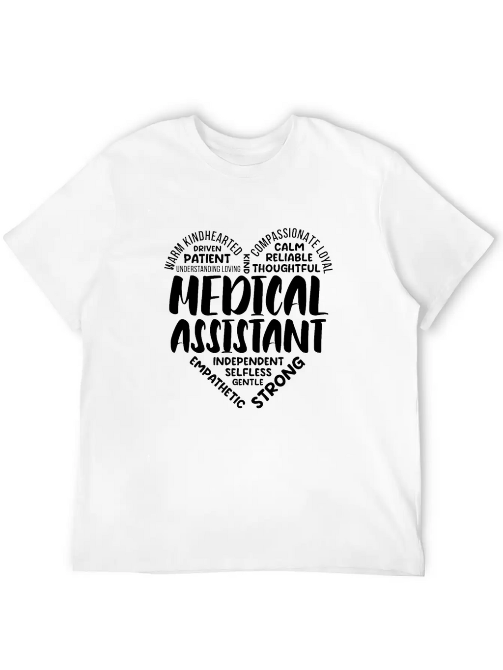 Medical Assistant Relaxed Everyday Tee – Lightweight And Durable Cotton