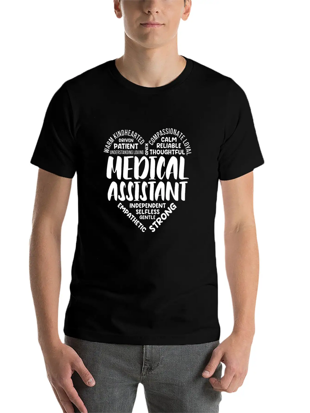 Medical Assistant Relaxed Everyday Tee – Lightweight And Durable Cotton