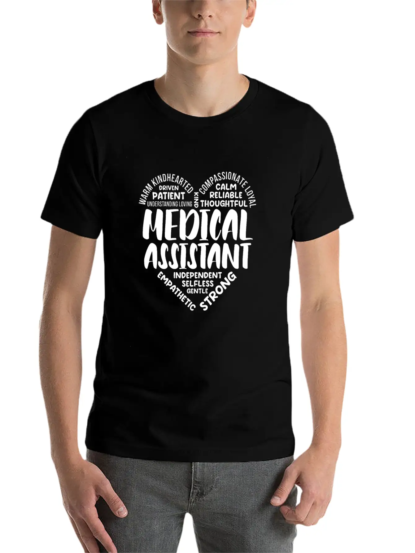 Medical Assistant Relaxed Everyday Tee – Lightweight And Durable Cotton