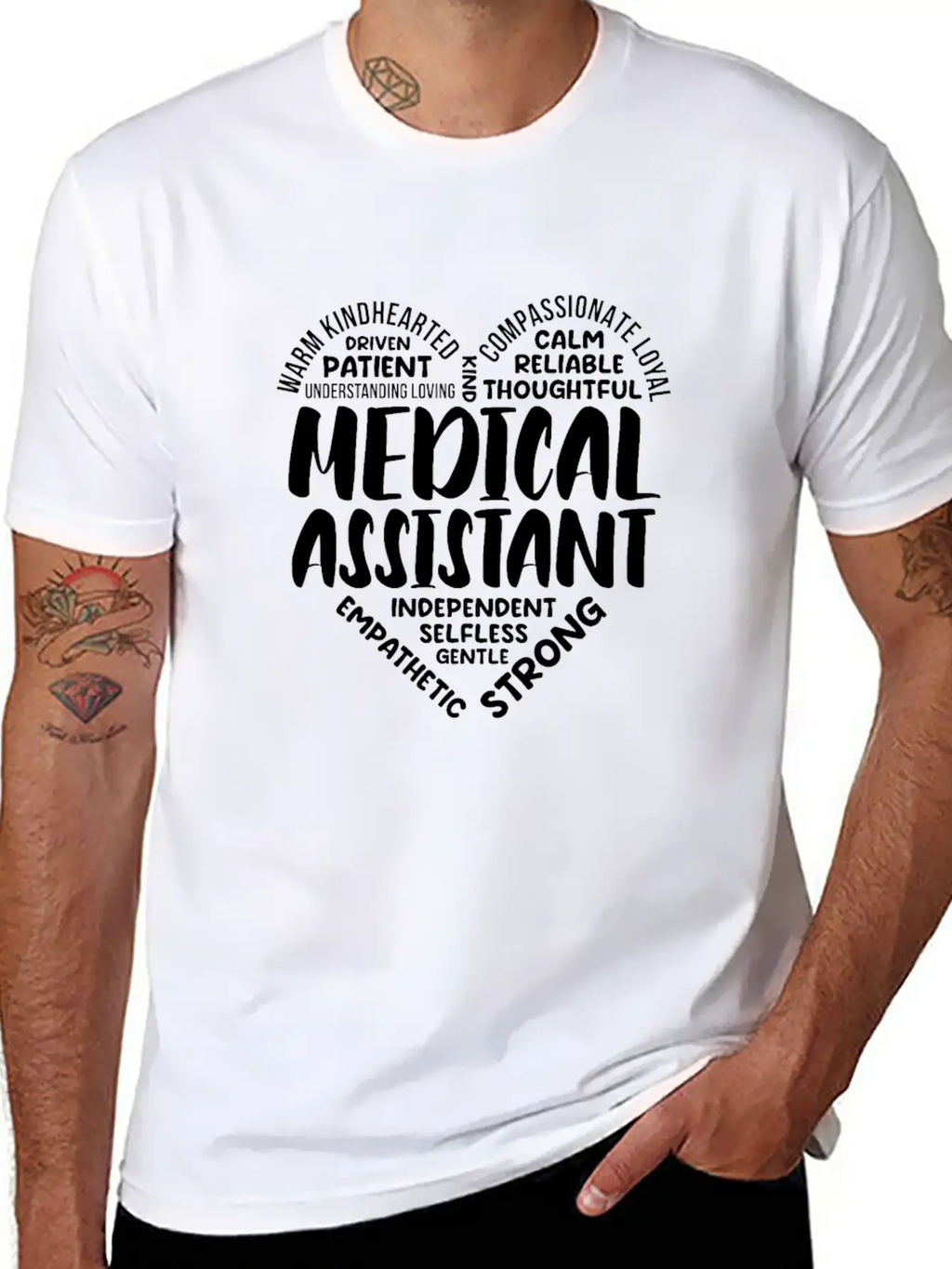 Medical Assistant Relaxed Everyday Tee – Lightweight And Durable Cotton